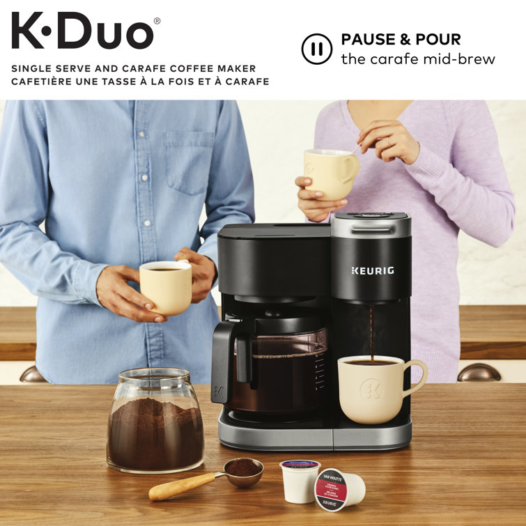 Keurig with outlet carafe included